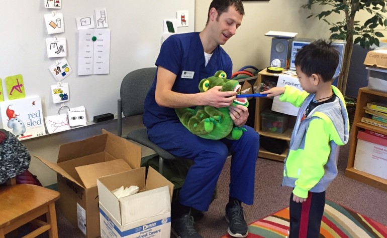 Preschool presentation for Children’s Dental Health Month